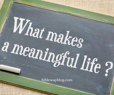 What Constitutes True Life? - The Bible-Way Blog